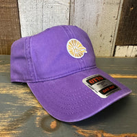 Hermosa Beach CLASSIC MINI LOGO Low Profile Dad Hat - Purple