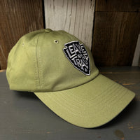 LEAVE NO TRACE 6 Panel Low Profile Dad Hat - Desert Green by Brist