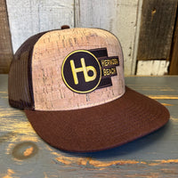 Hermosa Beach THE NEW STYLE Cork Trucker Hat - Brown/Cork