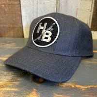 Hermosa Beach SKATEBOARDING WAS NEVER A CRIME Premium 6-Panel Snapback Hat - Heathered Black
