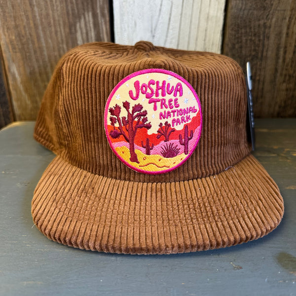 JOSHUA TREE NATIONAL PARK Vintage Corduroy Hat - Coyote Brown