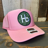 Hermosa Beach HERMOSA HILLS High Crown Trucker Hat - Pink