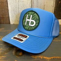 Hermosa Beach HERMOSA HILLS High Crown Trucker Hat - Col. Blue