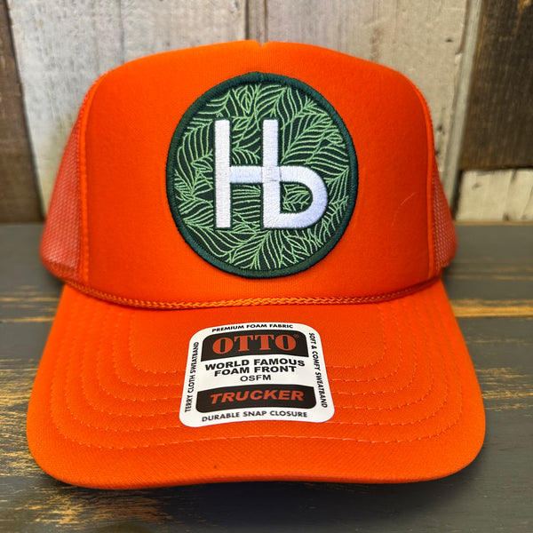 Hermosa Beach HERMOSA HILLS Trucker Hat - Orange
