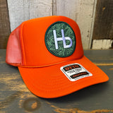 Hermosa Beach HERMOSA HILLS Trucker Hat - Orange