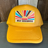 Hermosa Beach MUY HERMOSA Winter All Foam Cap Hat - Gold