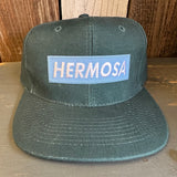 Hermosa Beach BLUE SUPREME HERMOSA - 6 Panel Mid Profile Baseball Cap - Dark Green