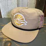 Hermosa Beach CLASSIC LOGO Nylon/Cotton Blend Hat - Khaki