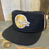 Hermosa Beach CLASSIC LOGO Nylon/Cotton Blend Hat - Black