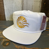 Hermosa Beach CLASSIC LOGO Nylon/Cotton Blend Hat - White