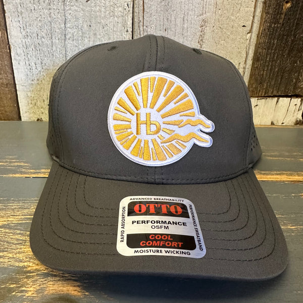 Hermosa Beach CLASSIC LOGO "OTTO COMFY FIT" Mid Profile Baseball Cap - Olive Green