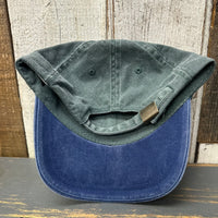 Hermosa Beach MUY HERMOSA Low Profile Young Adult Dad Hat - Navy/Dark Green