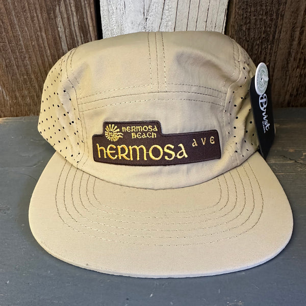 Hermosa Beach HERMOSA AVE - Denali - Nylon Camp Hat - Khaki