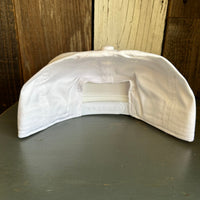 ZION NATIONAL PARK 6 Panel Mid Profile Snapback Hat - White