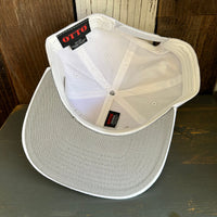 SO FAR :: SO BUENO 6 Panel Mid Profile Snapback Hat - White