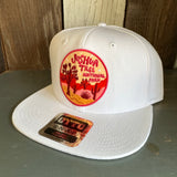 JOSHUA TREE NATIONAL PARK 6 Panel Mid Profile Snapback Hat - White