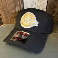 Hermosa Beach CLASSIC LOGO - 6 Panel Low Profile Baseball Cap - Black