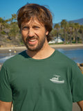 Long Way Tee - Rover Green