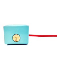 Extō in TURQUOISE MINT with Solid Vibrant Red Cord