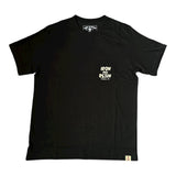 KEEP ON SURFIN' Pocket Tee - Black