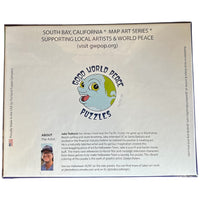 HALLOWEEN TOWN :: Map Artist Series :: Art Poster Puzzle (18" x 24") - 500 piece