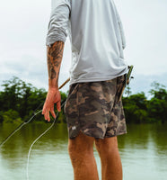 Men's Reverb Short - Woodland Camo Print
