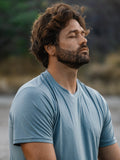 Men's Elevate Lightweight Tee - Stormy Sea