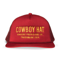 Cowboy Hat- Burgundy Maroon