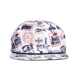 Postcard Print Hat