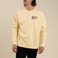 Cowboy Country Club Crewneck Sweatshirt - Cream