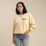 Cowboy Country Club Crewneck Sweatshirt - Cream