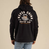 Shootin' Hand Hoodie- Black