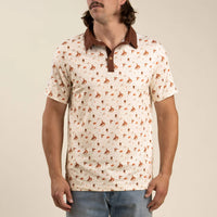 HIGH NOON Performance Polo Shirt - Bronc Rider