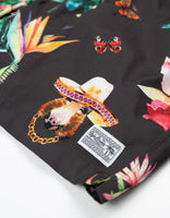 LAND BEFORE FLORAL - STRETCH SWIMSUIT TRUNKS