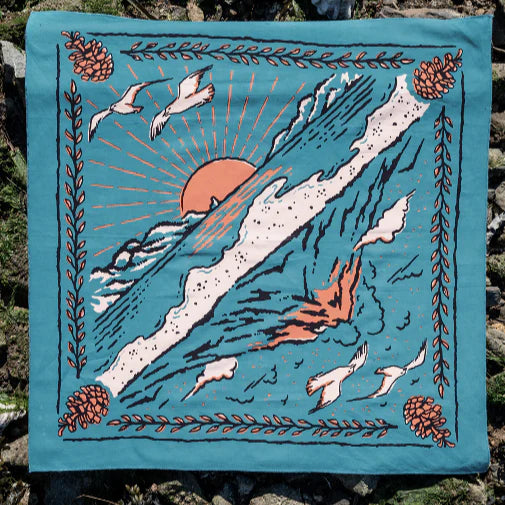"VOLCANO & SEA" ✷ Bandits Bandanas