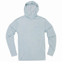 YUCATAN BAMBOO HOODIE - Frio Blue