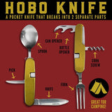 Hobo Knife for Camping & Outdoors