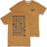 National Park Type Tee - Canyon
