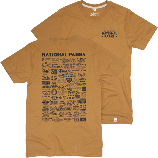 National Park Type Tee - Canyon