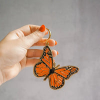 Monarch Butterfly Keychain 🦋