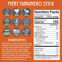 Fiery Habanero Beef Stick