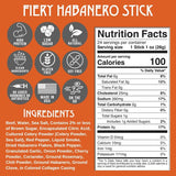 Fiery Habanero Beef Stick