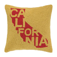 CA Icon Map California ☀️ Hook Pillow