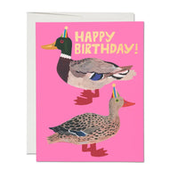 Quacky Ducks :: Birthday Greeting Card