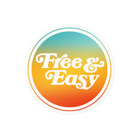 FREE & EASY GRADIENT ROUND STICKERS