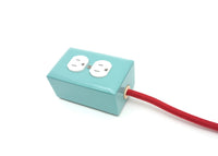 Extō in TURQUOISE MINT with Solid Vibrant Red Cord