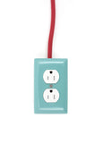 Extō in TURQUOISE MINT with Solid Vibrant Red Cord