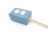 Extō in MARTHA BLUE w/6ft Natural x Orange X Pattern Extension Cord