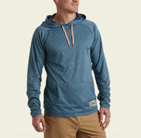 Loggerhead Hoodie :: Deluge Camo : Pacific Blue