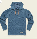 Loggerhead Hoodie :: Deluge Camo : Pacific Blue